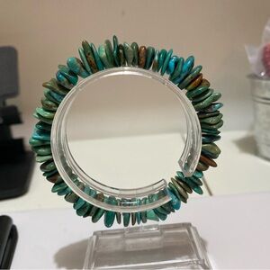 Native American Turquoise Beaded Bracelet